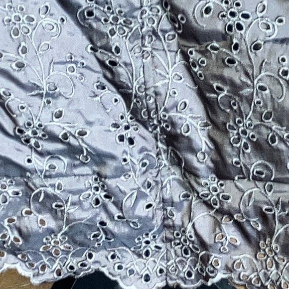 Vintage Expresso Brown Eyelet detailed coat - Picture 6 of 14